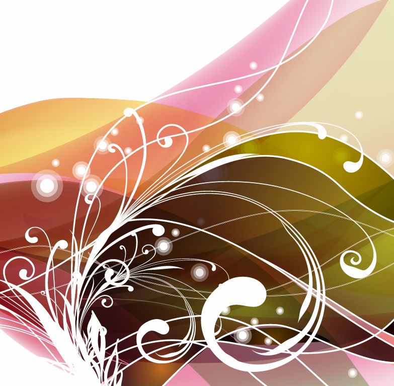 free vector Abstract Floral Background Vector